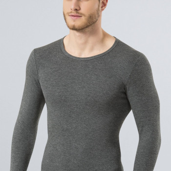 Türen Termal Bisiklet Yaka Uzun Kol (Unisex) 192/Gri