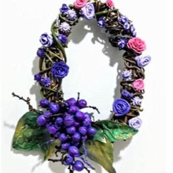 Üzüm Hasatı Kapı Süsü