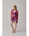 Pierre Cardin Vegan Ipek Saten Kadın Gecelik Sabahlık Takımı - Lx.25221 Violet Pierre Cardin Vegan Ipek Saten Kadın Gecelik Sabahlık Takımı - Lx.25221 Violet