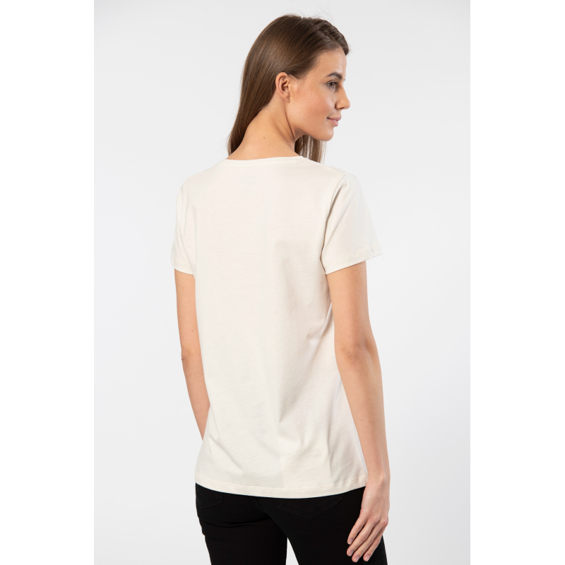 Wtshirt - London Kadın T-shirt/Krem Wtshirt - London Kadın T-shirt/Krem