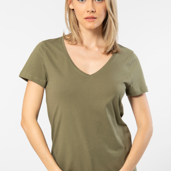 Wtshirt - Milano Kadın T-shirt /Haki