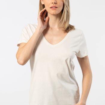 Wtshirt - Milano Kadın T-shirt /Krem