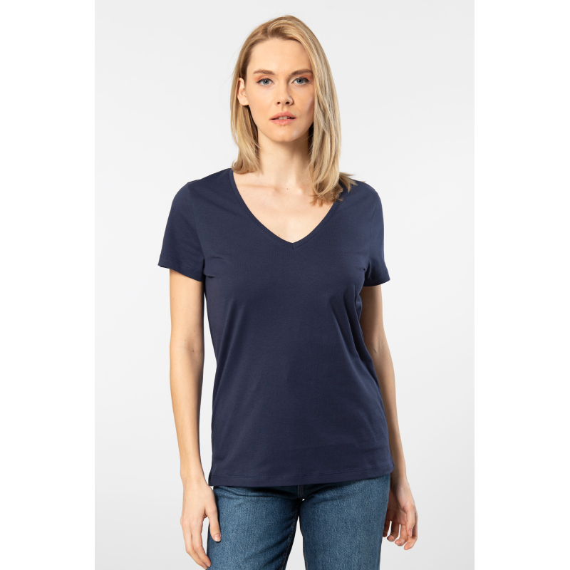 Wtshirt - Milano Kadın T-shirt /Lacivert
