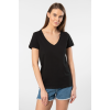 Wtshirt - Milano Kadın T-shirt /Siyah