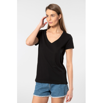 Wtshirt - Milano Kadın T-shirt /Siyah