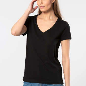 Wtshirt - Milano Kadın T-shirt /Siyah