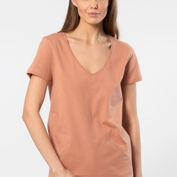 Wtshirt - Milano Kadın T-shirt /Somon