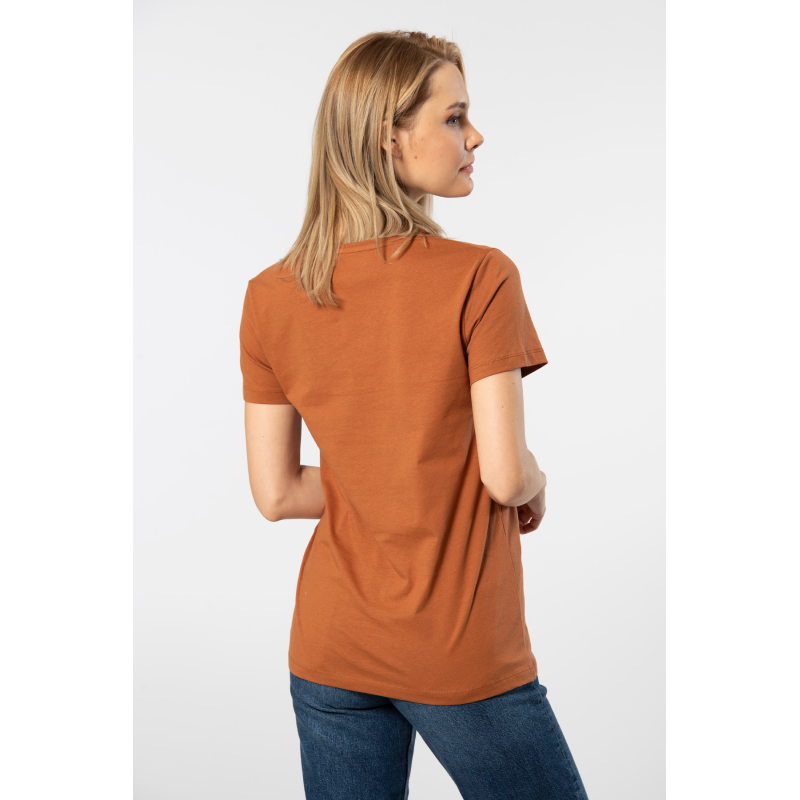 Wtshirt - Milano Kadın T-shirt /Tarçın