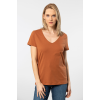 Wtshirt - Milano Kadın T-shirt /Tarçın
