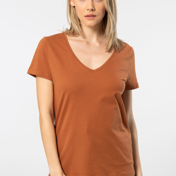 Wtshirt - Milano Kadın T-shirt /Tarçın