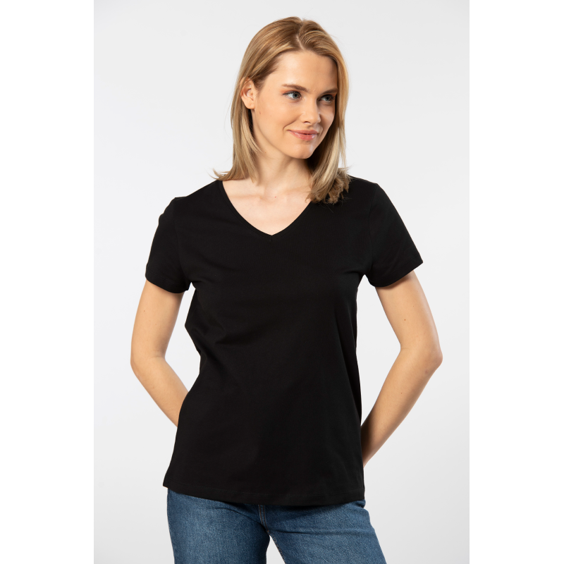 Wtshirt - Venice Kadın T-shirt/Siyah