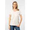 Wtshirt - Venice Kadın T-shirt/Krem