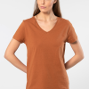 Wtshirt - Venice Kadın T-shirt/Tarçın