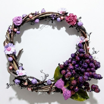 Yaz Çiçekleri Dekoratif Kapı Süsü