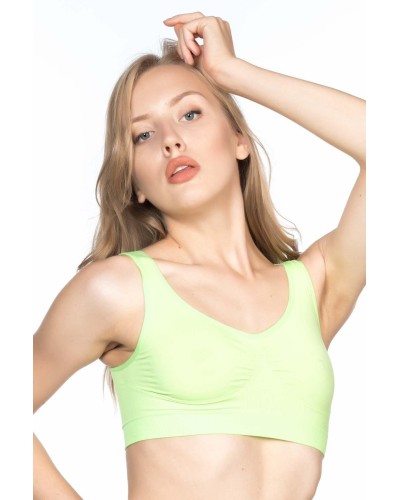 YEŞİL MI Emay 4005 Soft Kalın Askı Büstiyer YEŞİL MI Emay 4005 Soft Kalın Askı Büstiyer