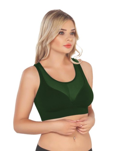 YEŞİL MI Emay 4028 Seamless Tül Toparlayıcı Büstiyer