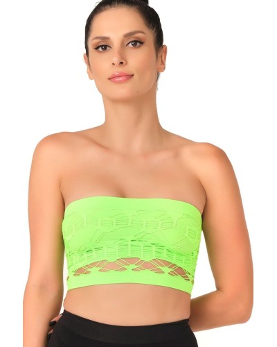 YEŞİL MI Emay 4050 Double Örgü Toparlayıcı Straplez Büstiyer